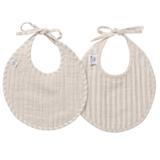 Lot de 2 bavoirs RAYE GALET