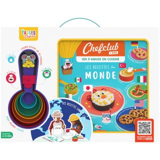 COFFRET KIDS : LES RECETTES DU MONDE AVEC LES TASSES CHEFCLU