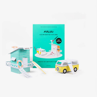 PAPER TOY / MAQUETTE EN PAPIER A CONSTRUIRE MALIBU