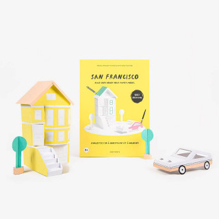 PAPER TOY / MAQUETTE EN PAPIER A CONSTRUIRE SAN FRANSISCO