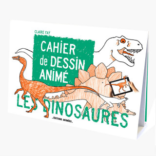 CAHIER DE DESSIN ANIME LES DINOS