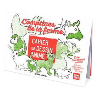 CAHIER DE DESSIN ANIME LA FERME