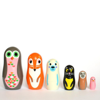 POUPEES RUSSES ANIMAUX (MATRYOSHKA) 2