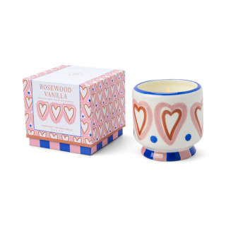 BOUGIE CERAMIQUE COEURS