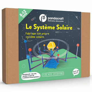 KIT DE CONSTRUCTION LE SYSTEME SOLAIRE (PANDACRAFT)