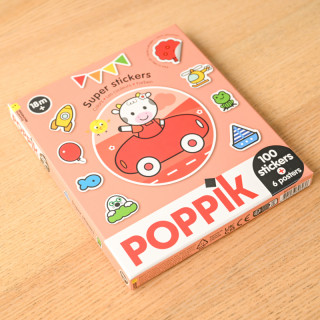 COFFRET 100 STICKERS ET 6 POSTERS LES COULEURS