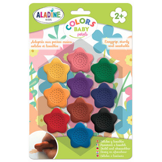 CRAYONS CIRE FLEURS BABY PETALS
