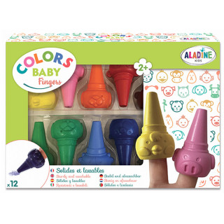 CRAYONS CIRE BOUT DE DOIGTS BABY FINGERS