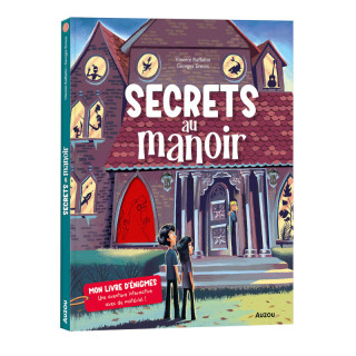 LE LIVRE D ENIGMES : SECRETS AU MANOIR