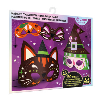 MES MASQUES A DECORER HALLOWEEN