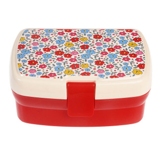 LUNCH BOX PLATEAU FLEURS LIBERTY