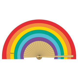 EVENTAIL ARC EN CIEL