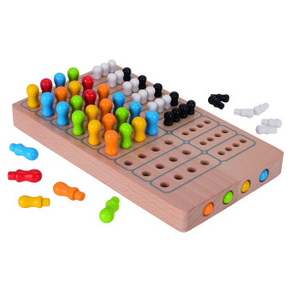 JEU MASTER LOGIC EN BOIS