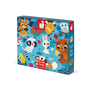 PUZZLE TACTILE GEANT LES ANIMAUX DE LA FORET