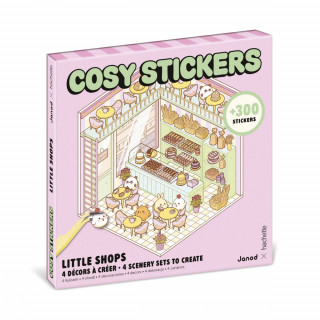 COSY STICKERS - LITTLE SHOPS