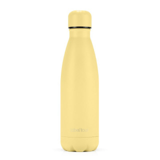 BOUTEILLE ISOTHERME PASTEL JAUNE