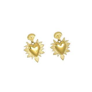 BOUCLES D'OREILLES EX VOTO MARYLENE