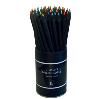 CRAYON NOIR MINE MULTICOLORE