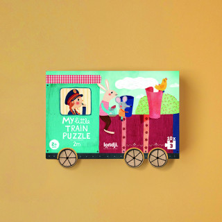 PUZZLE MON PETIT TRAIN : 10 PUZZLES