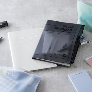 CAHIER (ET POCHETTE) A5 STORAGE IT