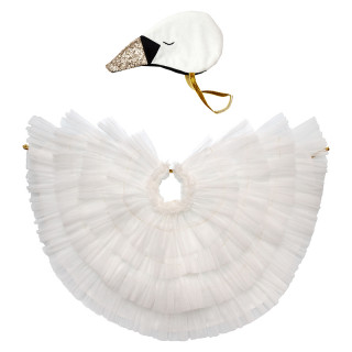 DEGUISEMENT CYGNE CAPE ET CHAPEAU