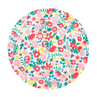 8 ASSIETTES FLEURS