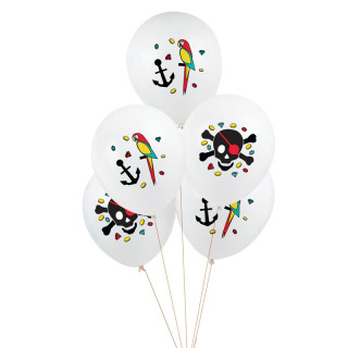 5 BALLONS PIRATE