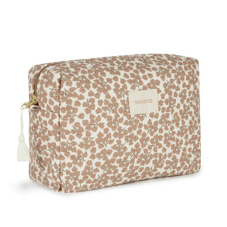 TROUSSE DE TOILETTE IMPERMEABLE FEUILLES YUMIKO