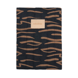 HOUSSE DE CARNET DE SANTE VAGUES BLEUES