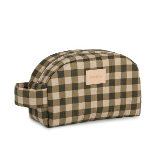 TROUSSE DE TOILETTE ETANCHE VICHY VERT