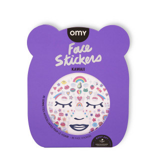STICKERS POUR LE VISAGE - KAWAI