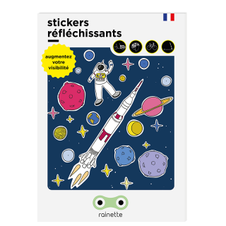 STICKERS REFLECHISSANTS ESPACE