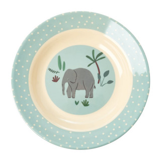 ASSIETTE JUNGLE ELEPHANT