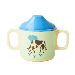 TASSE 2 ANSES FERME BLEU