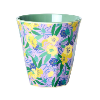VERRE PENSEES LILAS