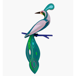 OISEAU DE PARADIS FIJI 3D A CONSTRUIRE