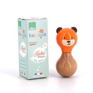 HOCHET EN BOIS MARCEL L'OURS