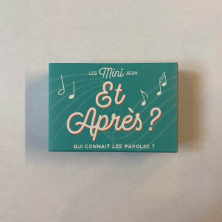 MINI JEU : ET APRES, QUI CONNAIT LES PAROLES ?